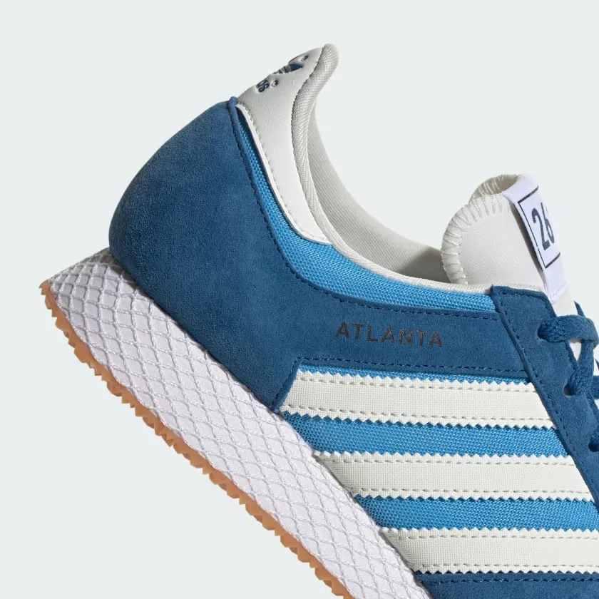 Adidas Atlanta sneakers, white/blue/brown