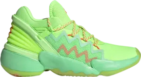 Adidas Marvel x D sneakers. Issue #2 Big Kids 'Spida Sense', green