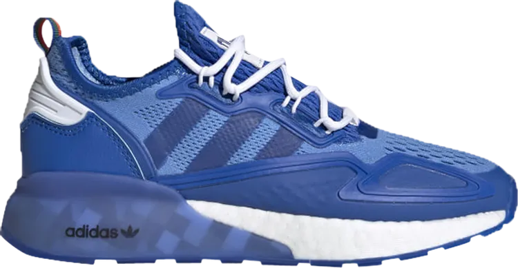 Adidas Ninja x ZX 2K Boost J 'Time In - Blue' Sneakers, Blue