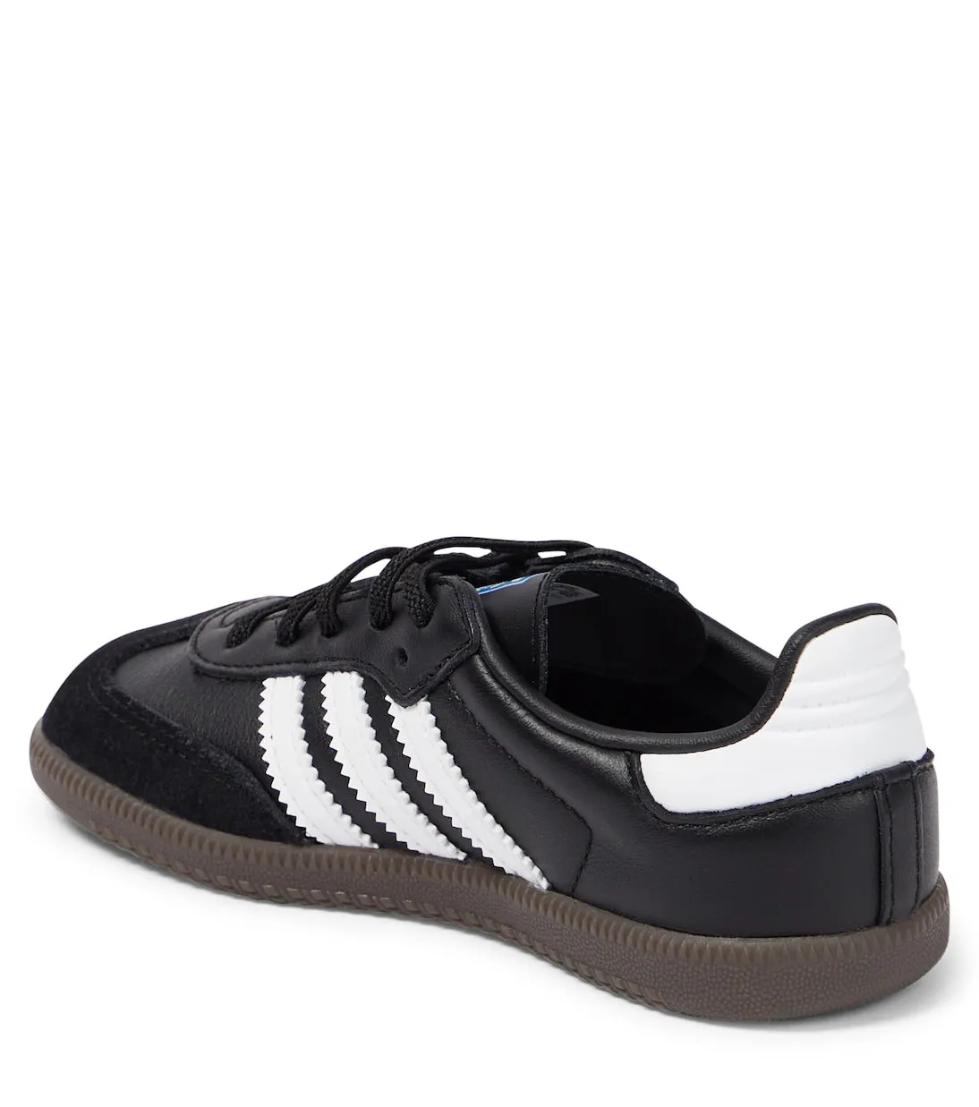 Adidas Originals Samba Kids leather sneakers, black