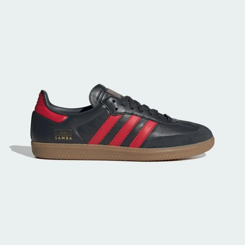 Adidas Samba OG sneakers, black/red