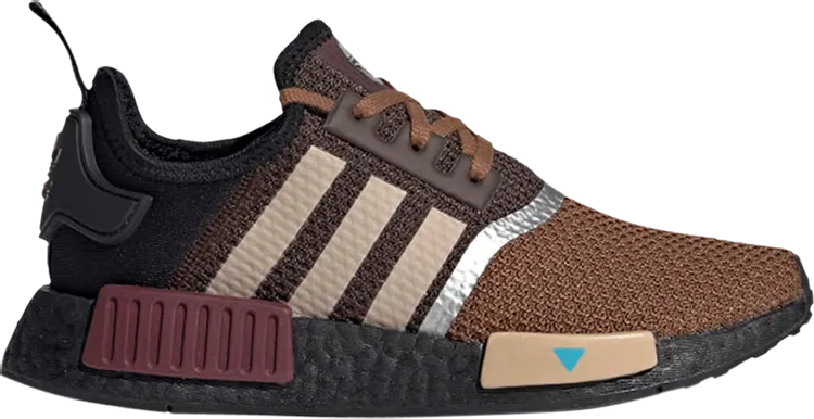 Adidas Star Wars x NMD_R1 Kids 'Mandalorian' sneakers, brown