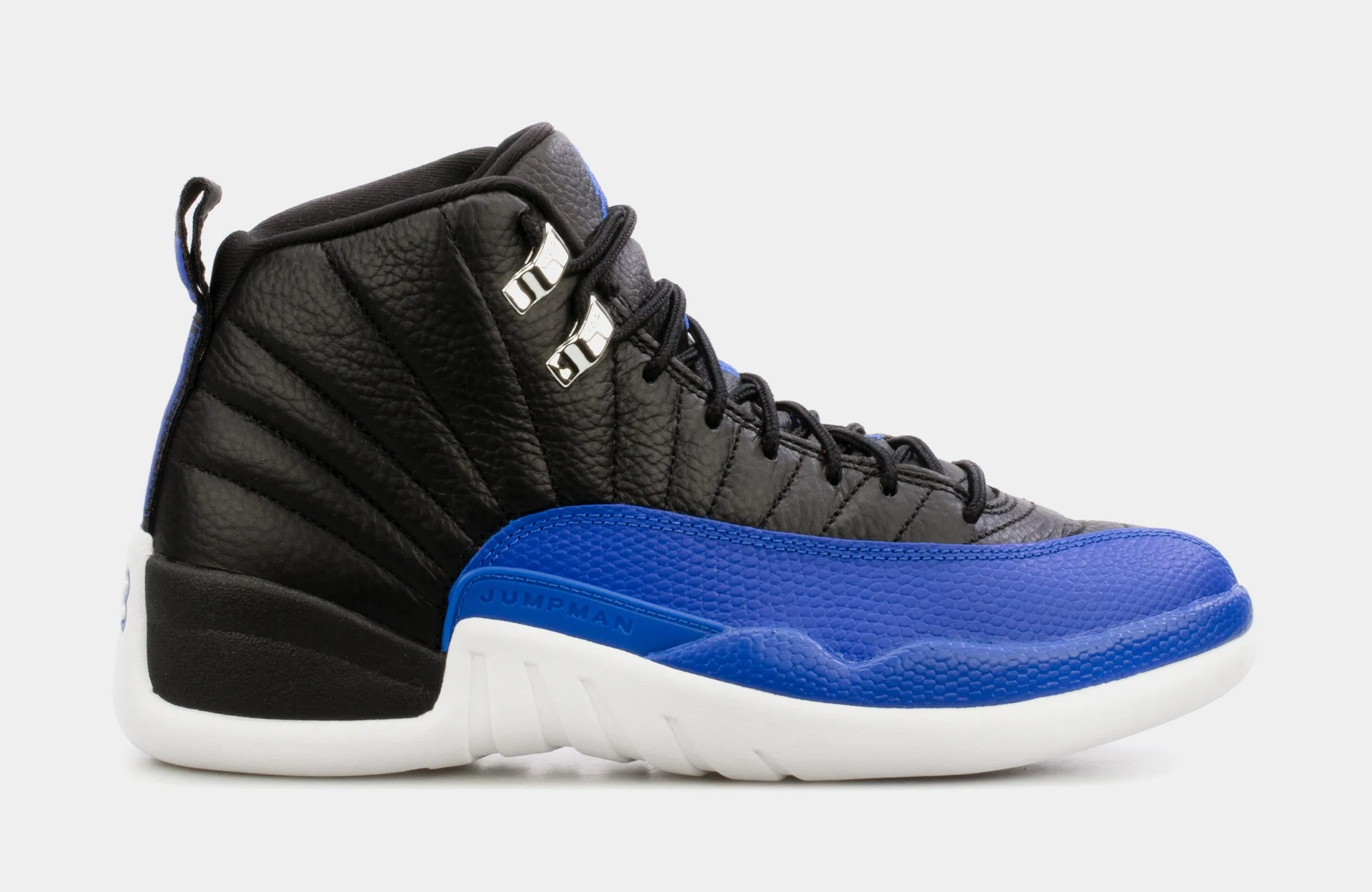 Air Jordan 12 Retro Hyper Royal Womens Lifestyle Shoes (Black/Blue)