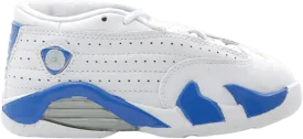 Air Jordan 14 Retro Low TD Pacific Blue, white