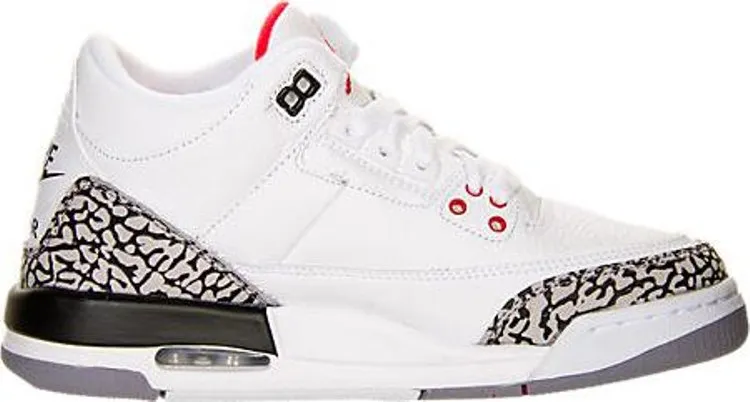 Air Jordan 3 GS Retro 88 sneakers, white