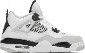 Air Jordan 4 Retro GS Military Black, White