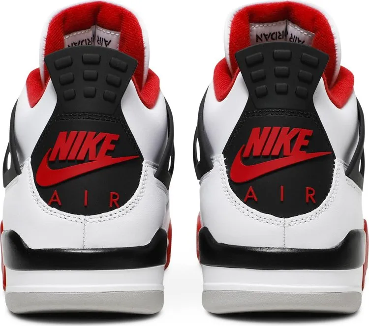 Air Jordan 4 Retro OG Fire Red 2020, white