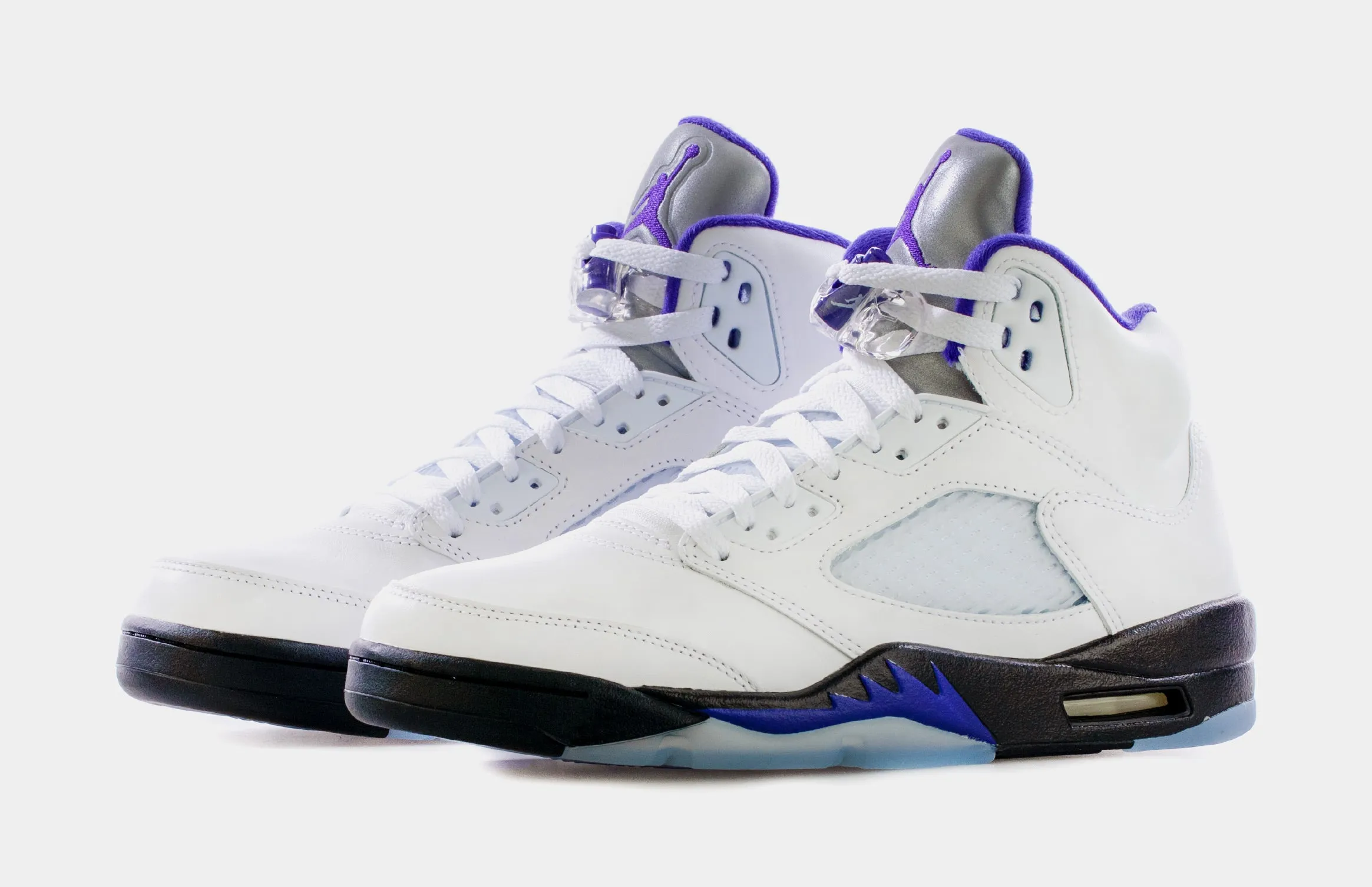 Air Jordan 5 Retro Concord Mens Lifestyle Shoes (White/Blue)