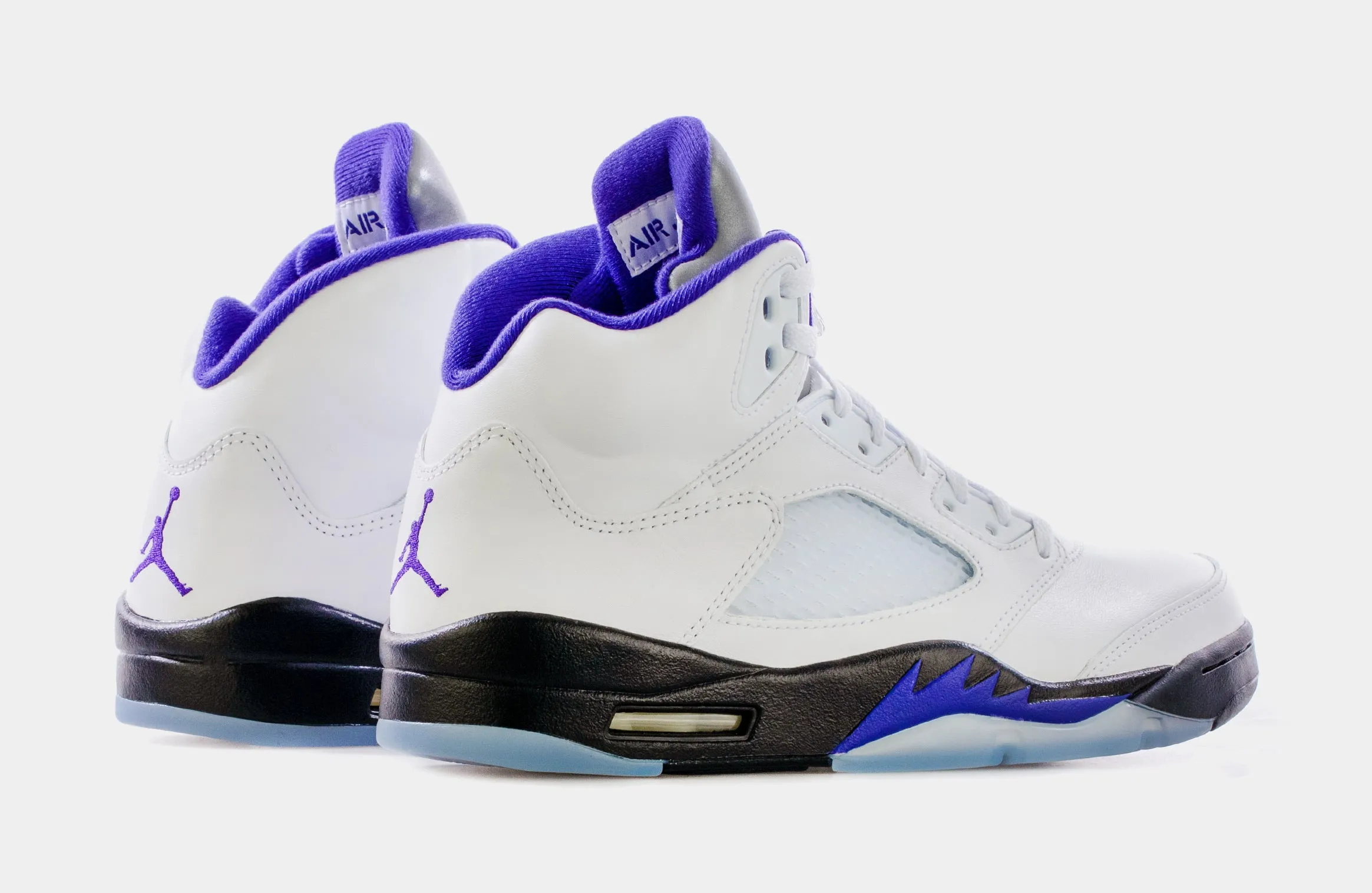 Air Jordan 5 Retro Concord Mens Lifestyle Shoes (White/Blue)