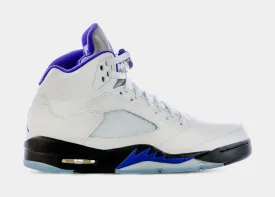 Air Jordan 5 Retro Concord Mens Lifestyle Shoes (White/Blue)