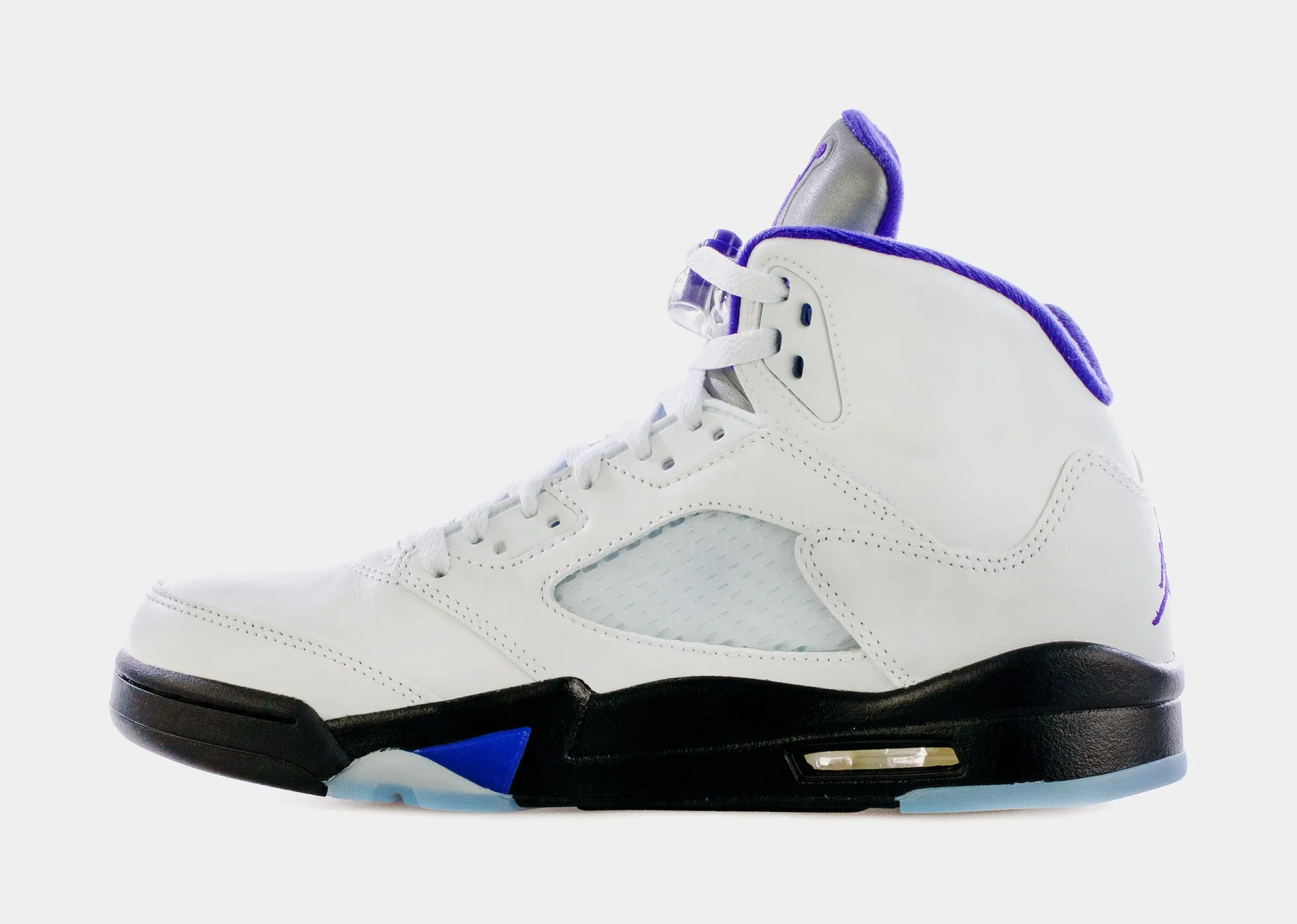 Air Jordan 5 Retro Concord Mens Lifestyle Shoes (White/Blue)