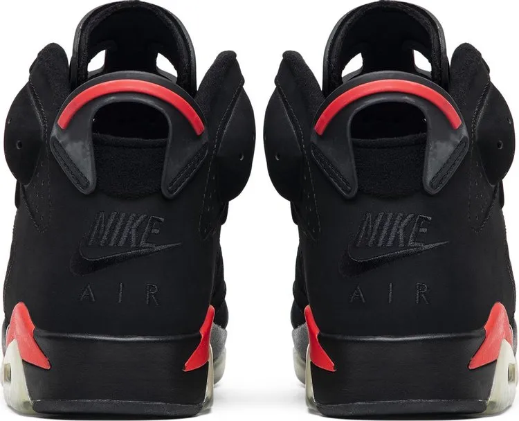 Air Jordan 6 Retro  Infrared 2000 sneakers, black