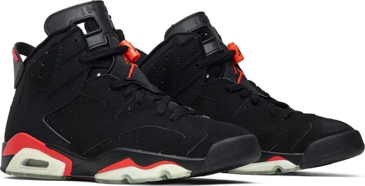 Air Jordan 6 Retro  Infrared 2000 sneakers, black