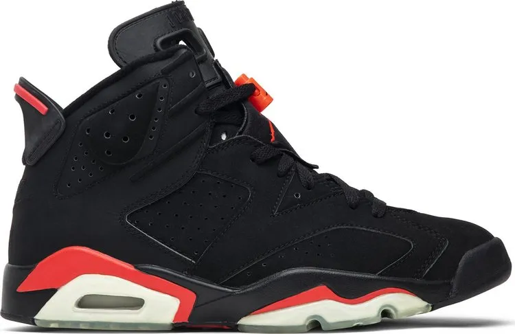 Air Jordan 6 Retro  Infrared 2000 sneakers, black