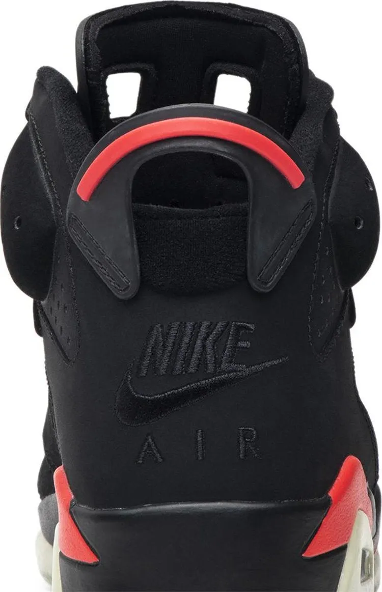 Air Jordan 6 Retro  Infrared 2000 sneakers, black