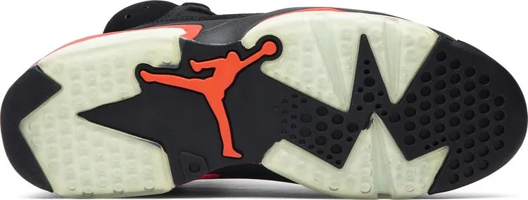 Air Jordan 6 Retro  Infrared 2000 sneakers, black