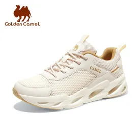 ARWEN & AJH GROUP 2024 Golden Camel Lightweight Sports Running Shoes for Men and Women - Casual Non-Slip Mesh Sneakers for Comfortable Summer Walking