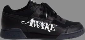 Awake ny x workout low 'black' Reebok sneakers, black