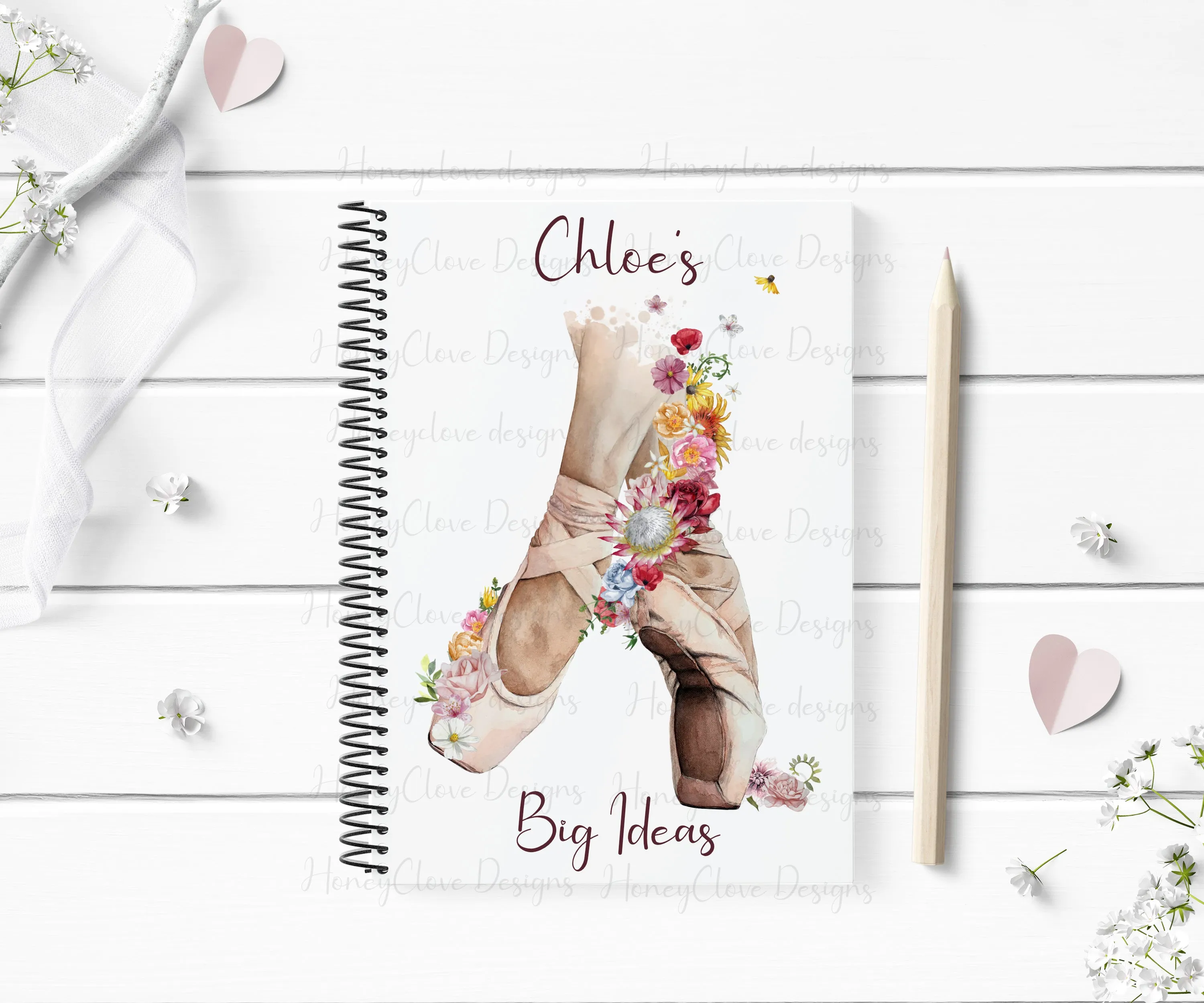 Ballet Art Notebook