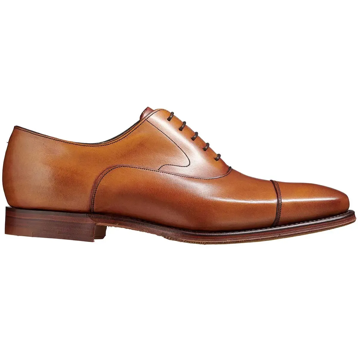 BARKER Wright Shoes - Mens Oxford Style - Antique Rosewood