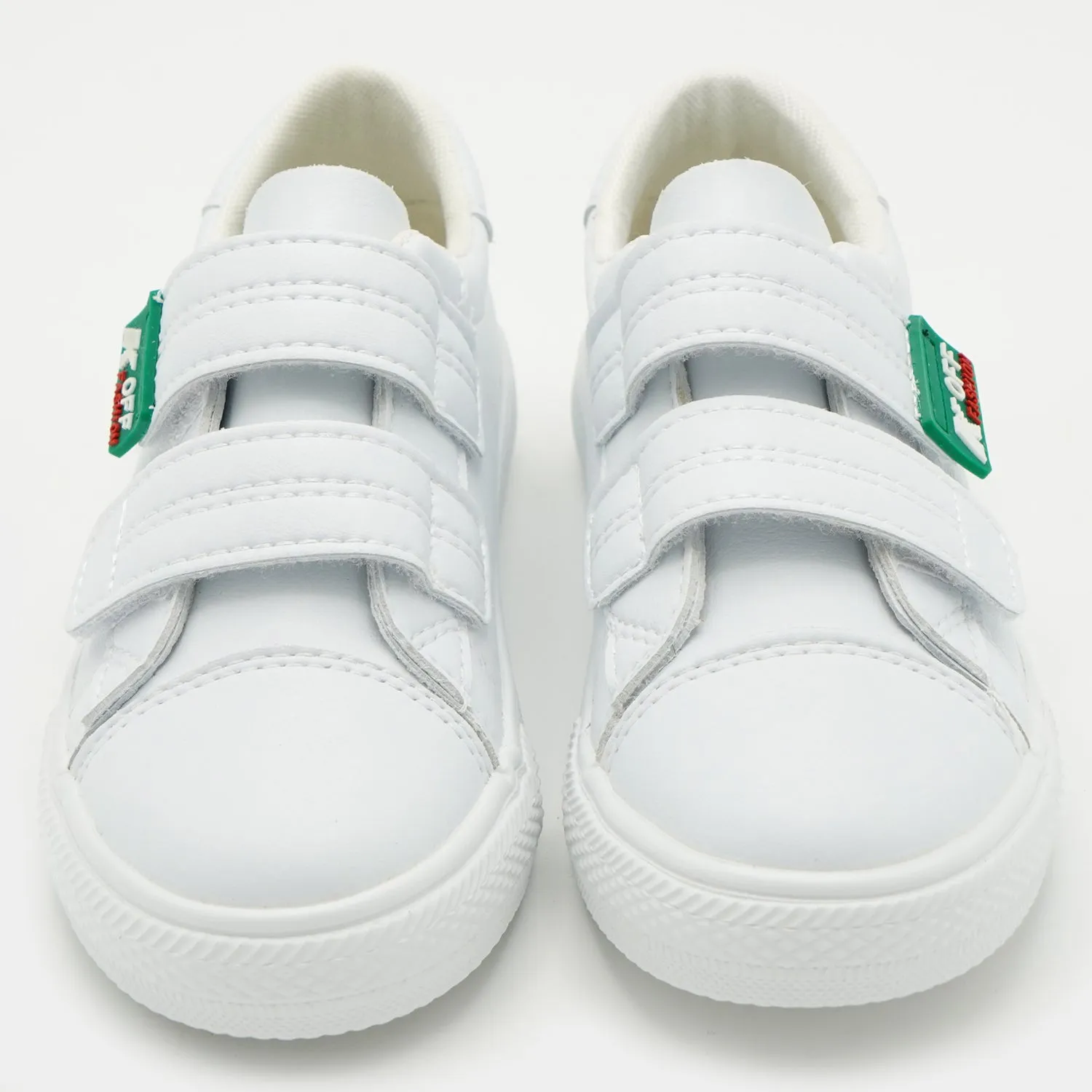 Boys Sneakers 2358B-White/Green