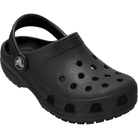 Classic clogs – children's Crocs, black