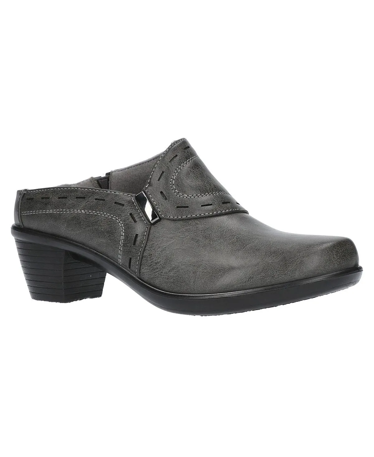 Cynthia Comfort Easy Street mules, gray