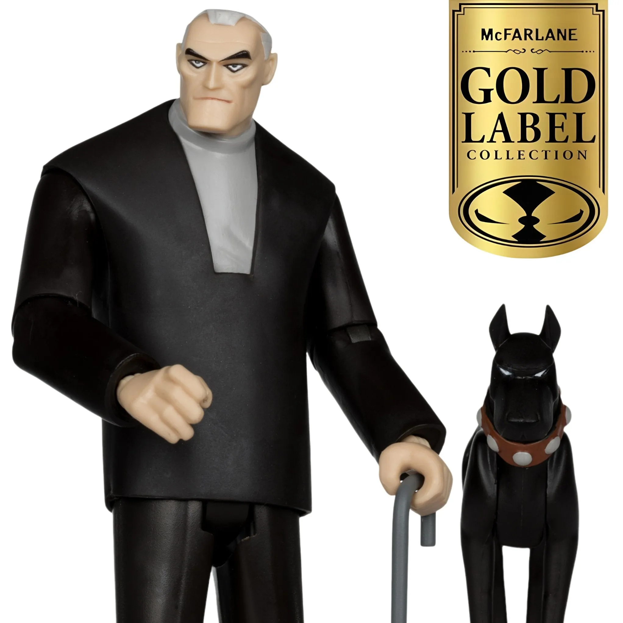 DC Direct SDCC Exclusive Gold Label Bruce Wayne and Ace (Batman Beyond)