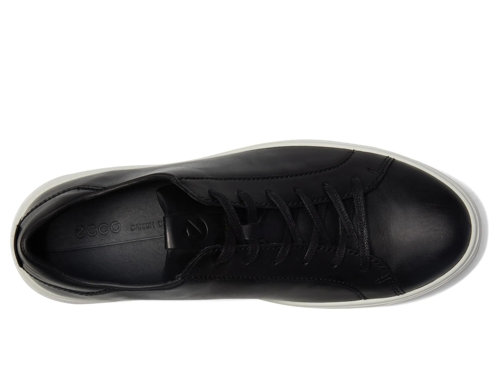 ECCO Street Tray Dress Sneaker, black