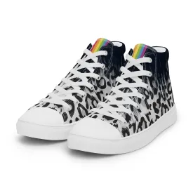 Faded Leopard High Top Trainers (male sizes)