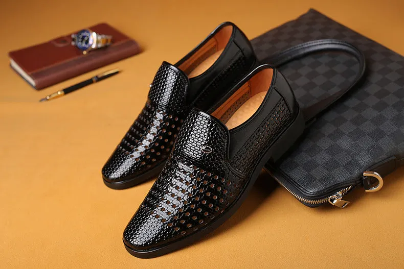 Genuine Leather Fashion Men Business Shoes