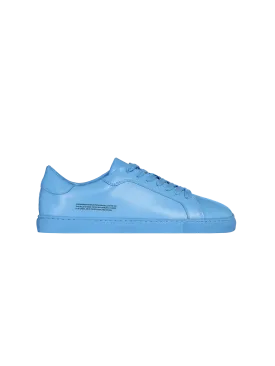 Grape Leather Sneakers—baby blue