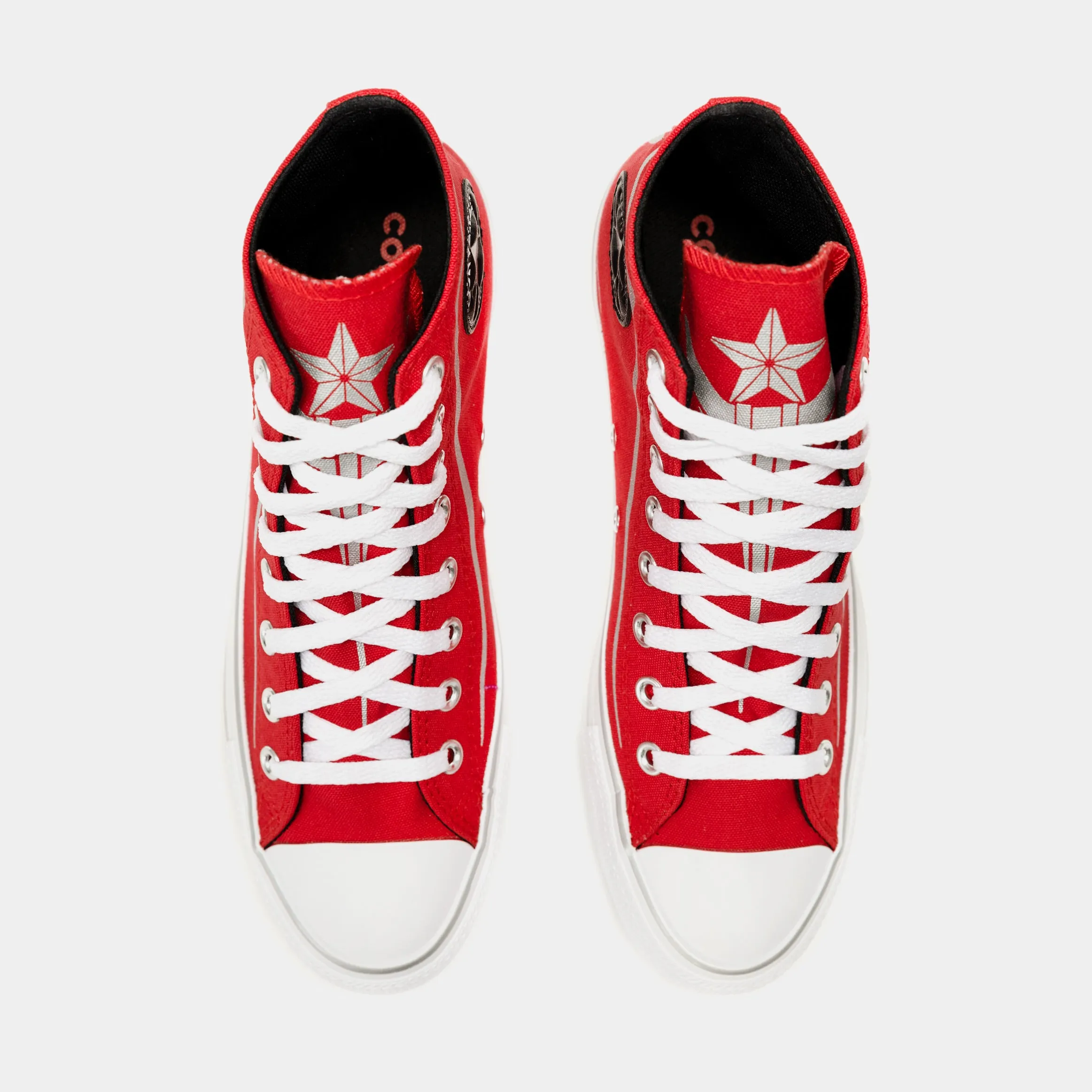 Ho City High Red All Star Mens Lifestyle Shoes (Red)