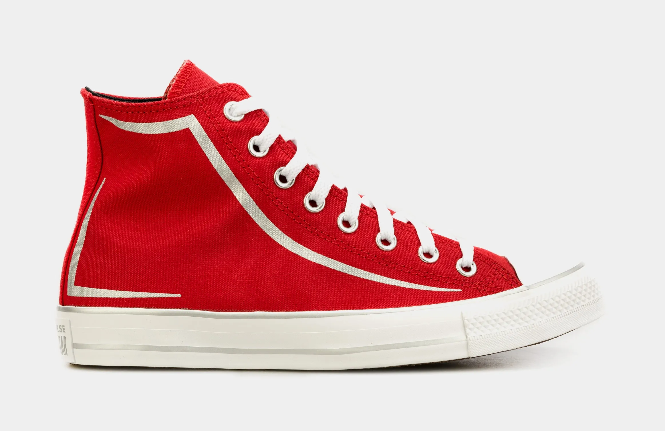 Ho City High Red All Star Mens Lifestyle Shoes (Red)