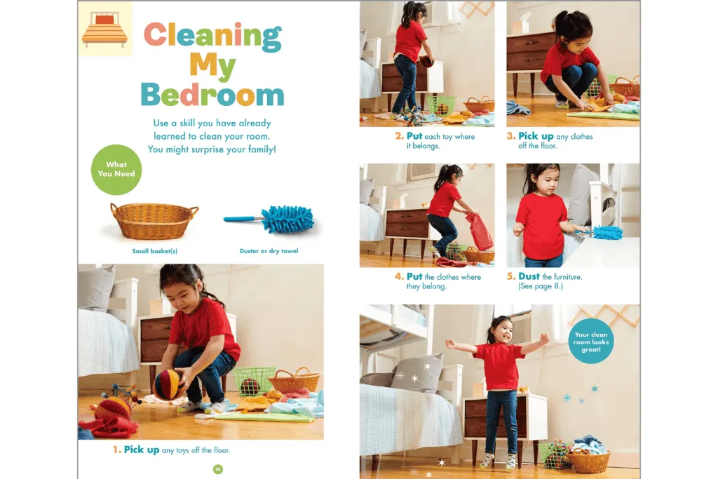 I Help at Home!: I Can Clean My Room, Fold Laundry, Set the Table, and More: Montessori Life Skills