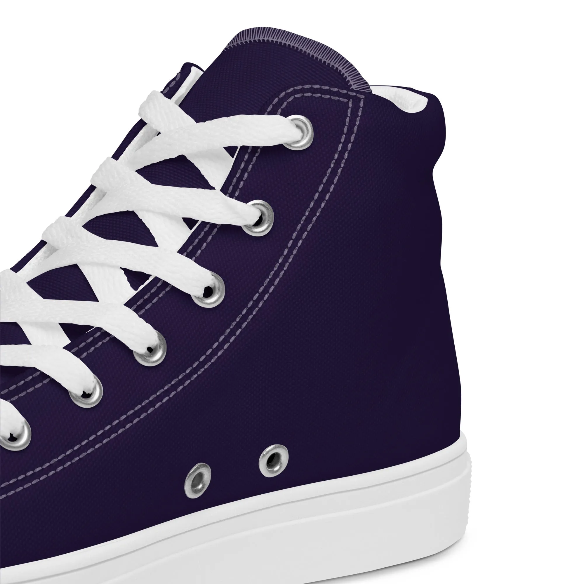 Intersex Pride Heart High Top Trainers (female sizes)