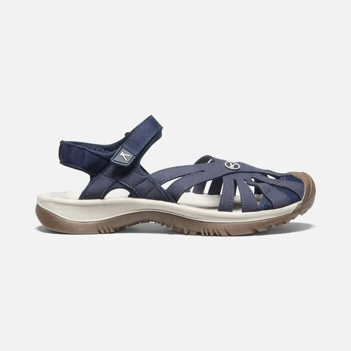 Keen Rose Sandal in Gargoyle & Navy