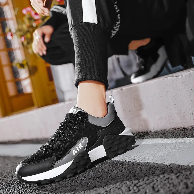 Men Fashion Sneakers Designer Shoes Thick Bottom Platform Chunky Sneakers Shoes - MS50287