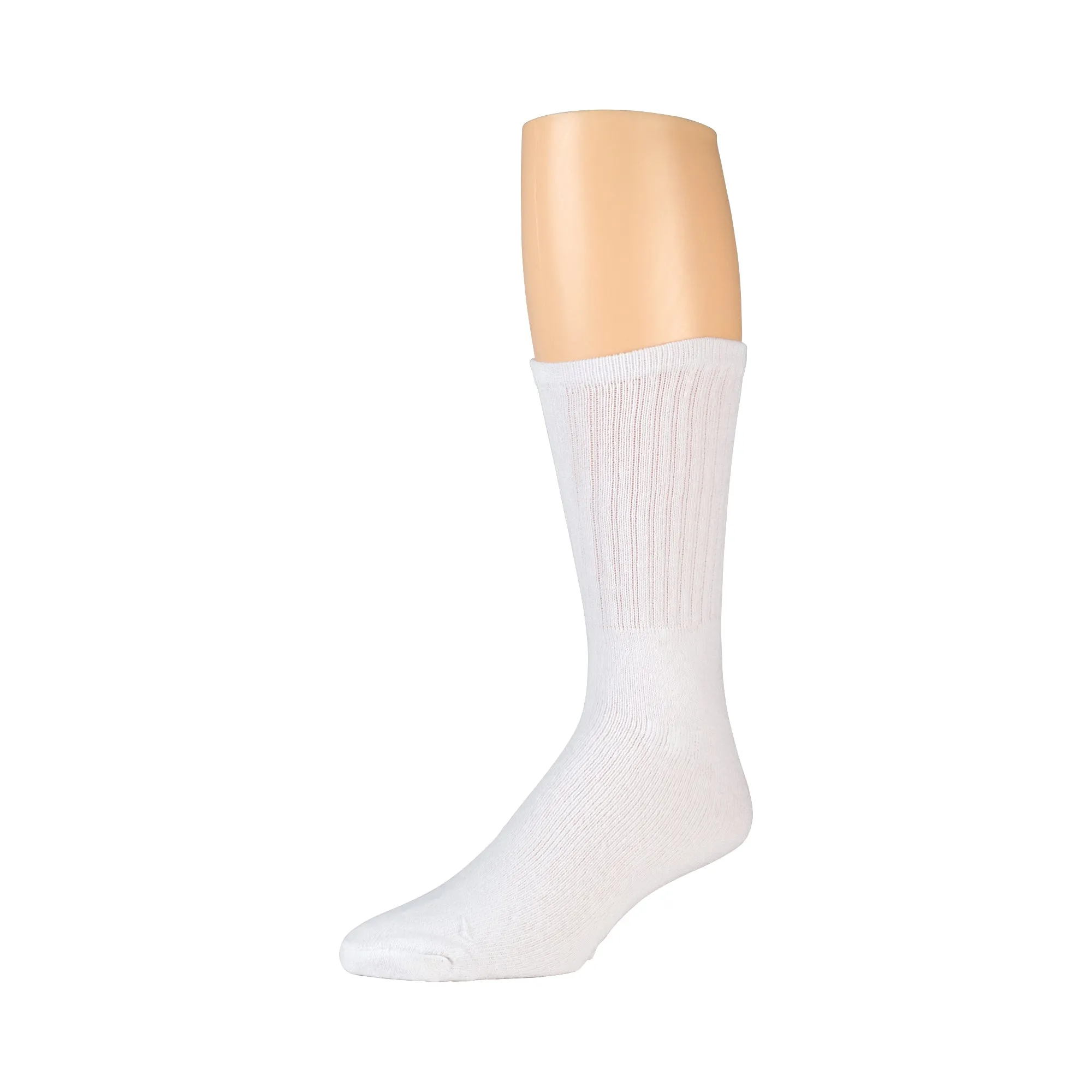 Men's Cotton Athletic Crew Sports Socks, Size 10-13