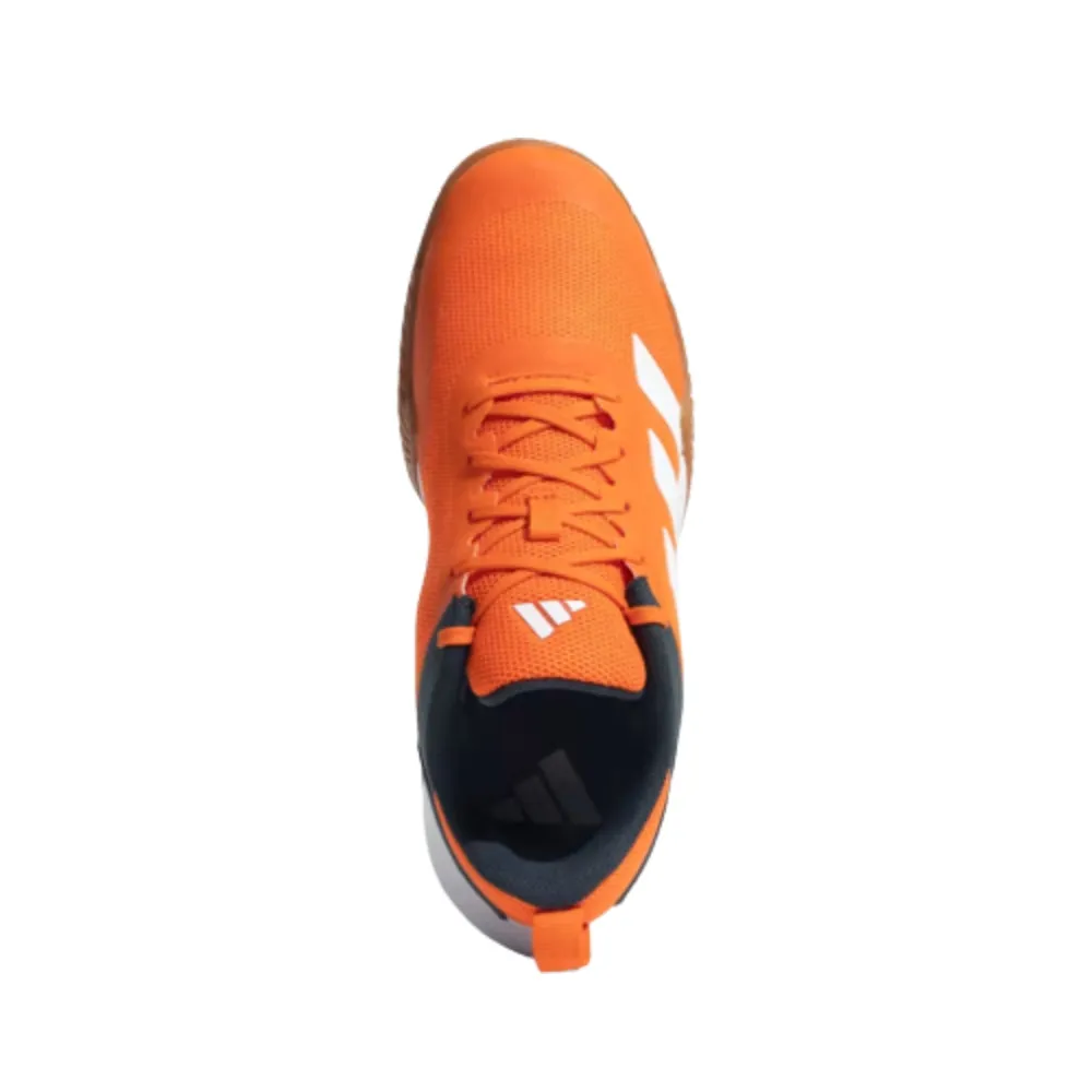 Men's IND Top V2 Badminton Shoe (Semi Impact Orange/Tech Onix/White/Black)