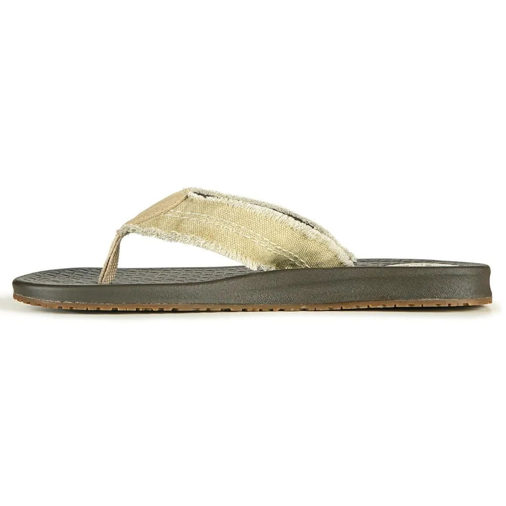 Men's thong sandals Rag Time Margaritaville, brown