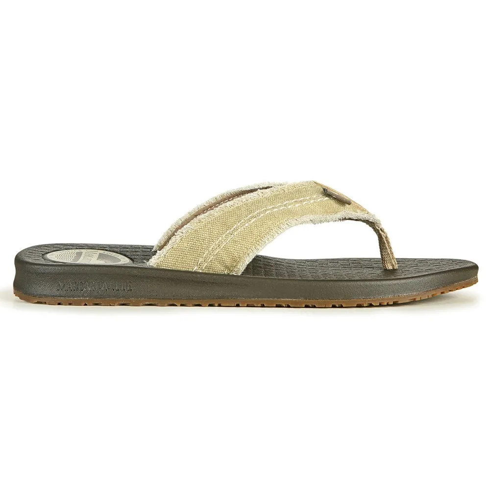 Men's thong sandals Rag Time Margaritaville, brown