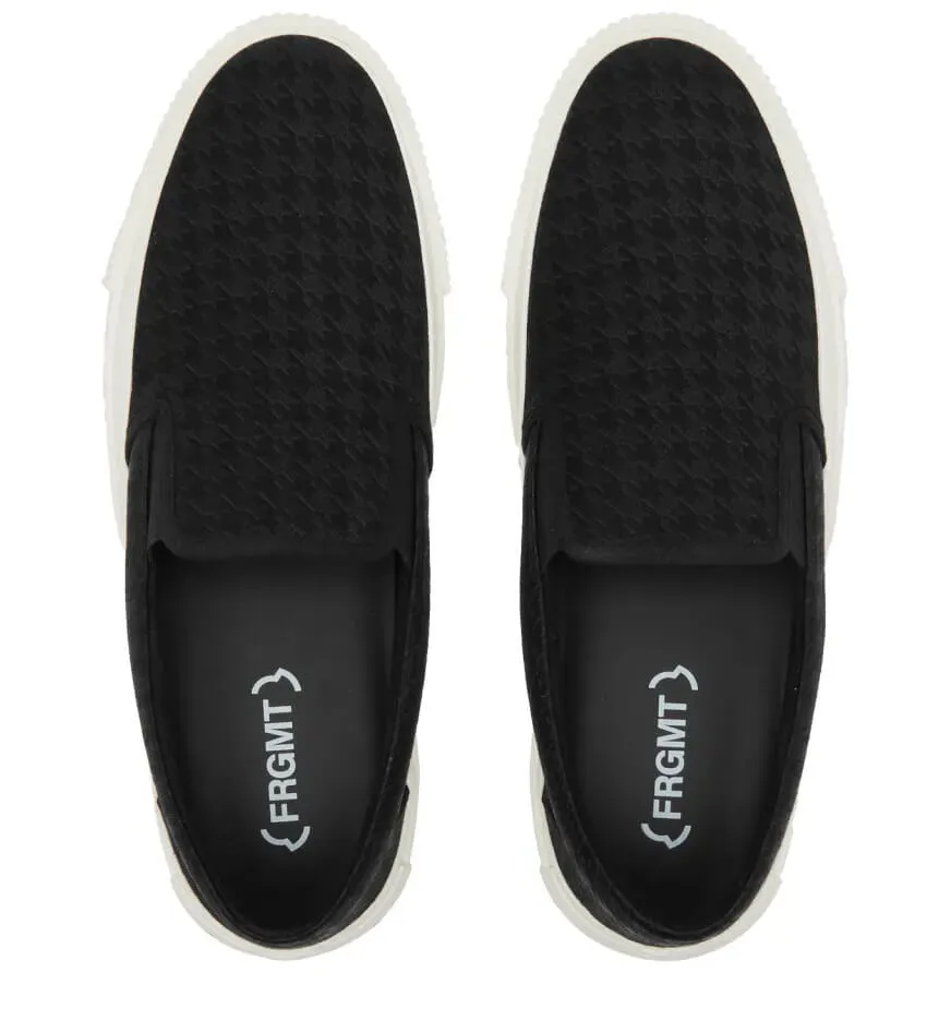 Moncler Genius x Fragment Vulcan Slip-on, black/white