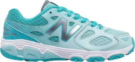 New Balance 680v3 Kids Wide 'Blue White' sneakers, blue