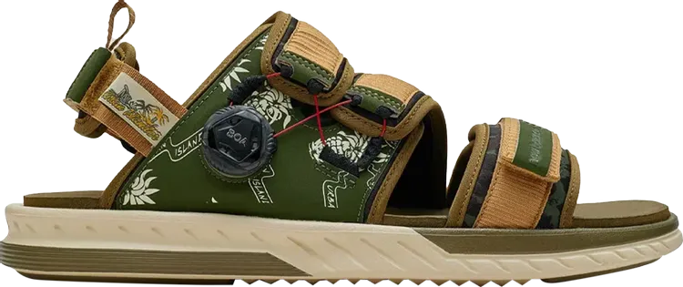 New Balance Limited Edt x SBTG x 900 'Urban Islander' sandals, green