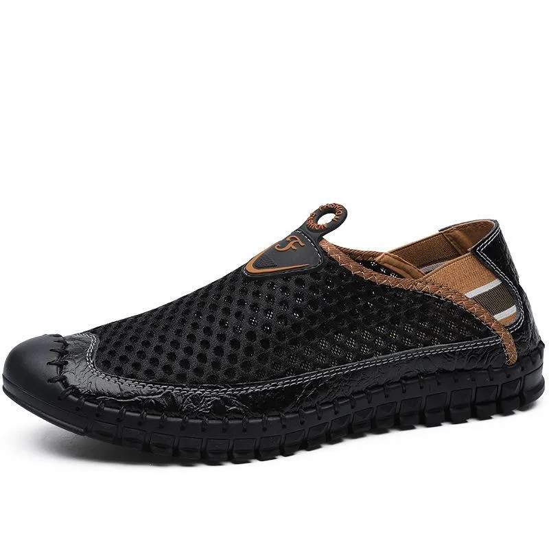 New Summer Fashion Lightweight Slip-on Breathable Mesh Men Casual Shoes Zapatos Hombre Footwear