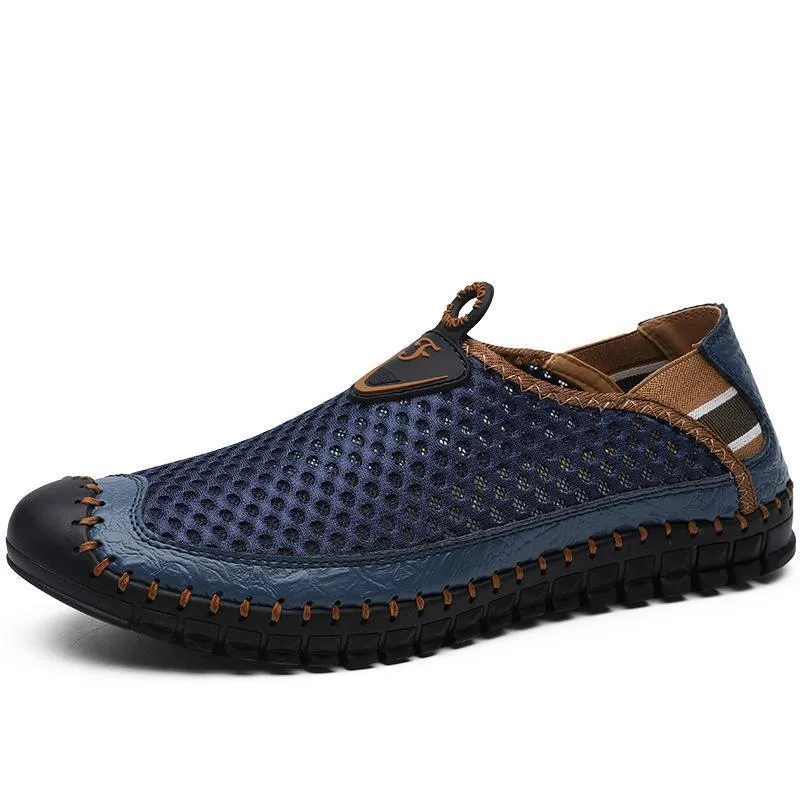 New Summer Fashion Lightweight Slip-on Breathable Mesh Men Casual Shoes Zapatos Hombre Footwear