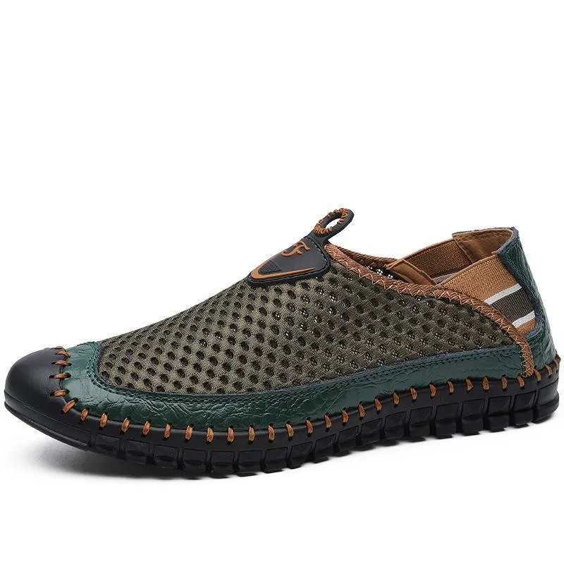 New Summer Fashion Lightweight Slip-on Breathable Mesh Men Casual Shoes Zapatos Hombre Footwear