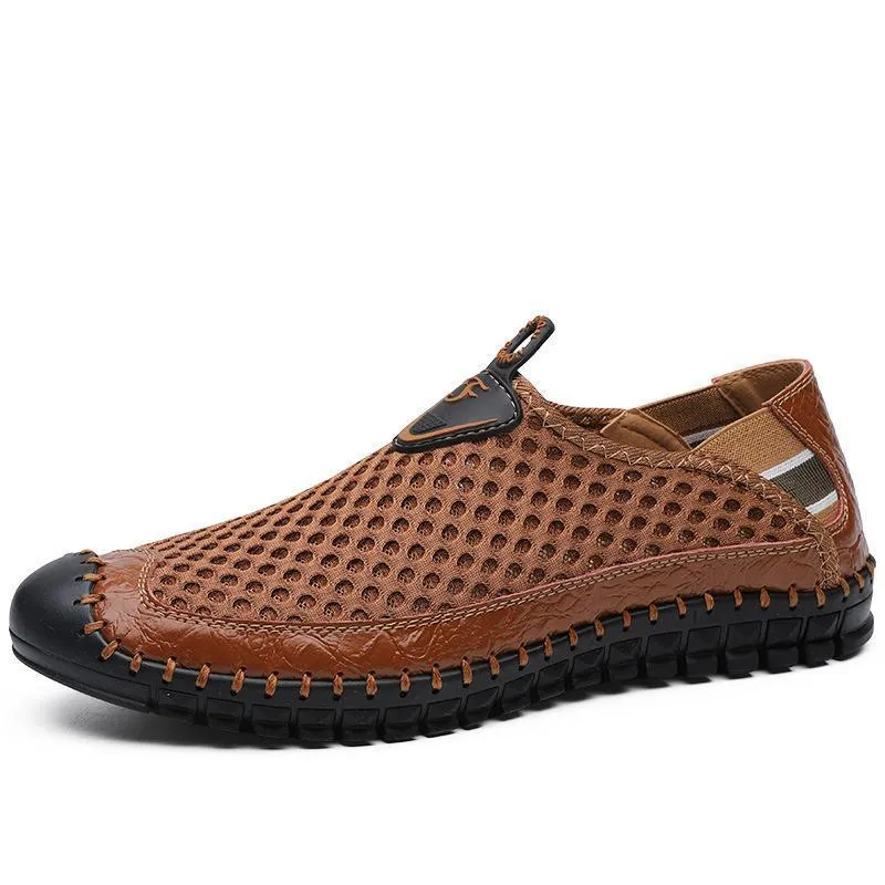 New Summer Fashion Lightweight Slip-on Breathable Mesh Men Casual Shoes Zapatos Hombre Footwear