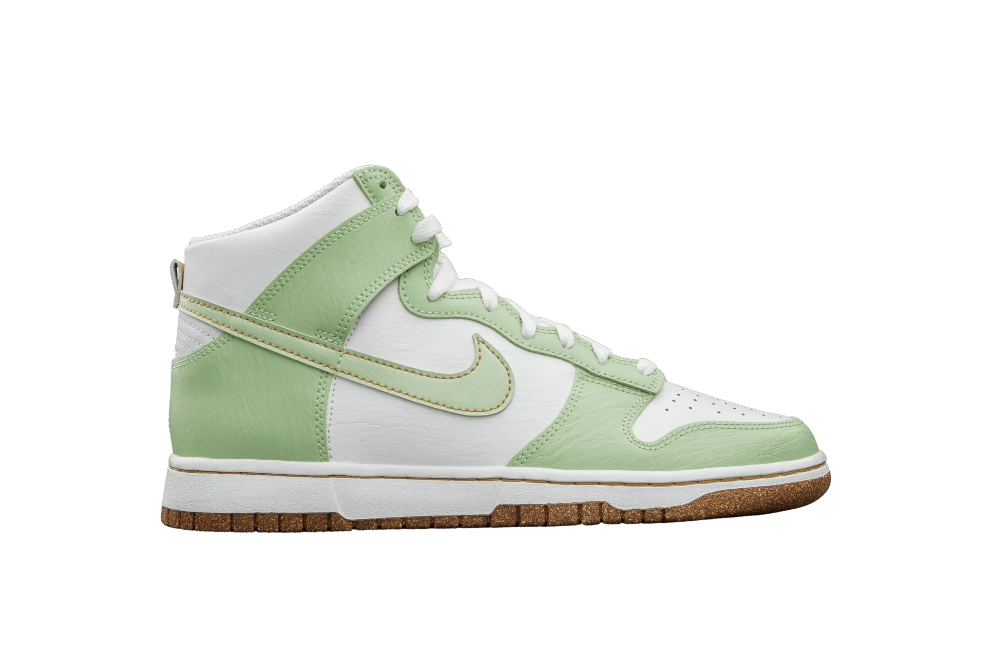 Nike Dunk High SE Inspected By Swoosh Honeydew